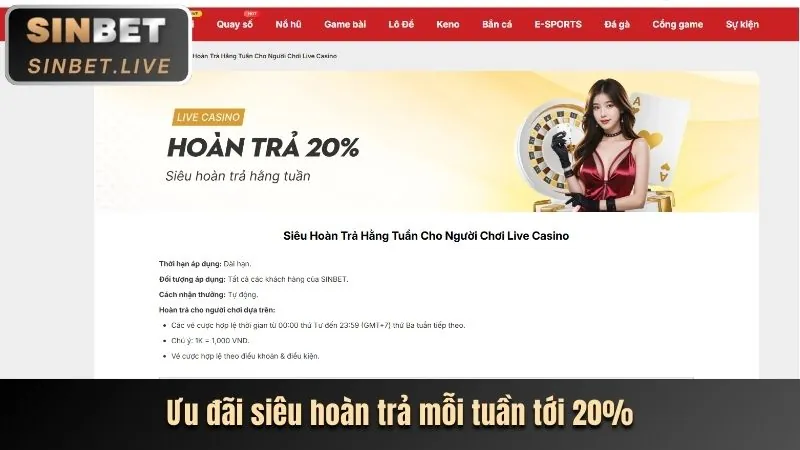 Thưởng nạp lại Z8BET Nổ Hũ